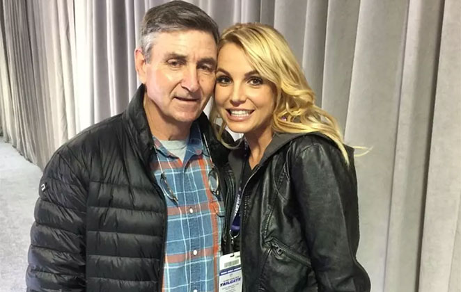 Britney Spears e Jamie Spears (Foto: Reprodução) Britney Spears e Jamie Spears (Foto: Reprodução)