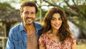 Marcos Palmeira e Juliana Paes protagonizam A Dona do Pedaço. (Foto: TV Globo/João Miguel Jr.)