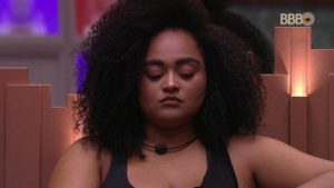 Rízia é eliminada do BBB19  (Foto: Reprodução)