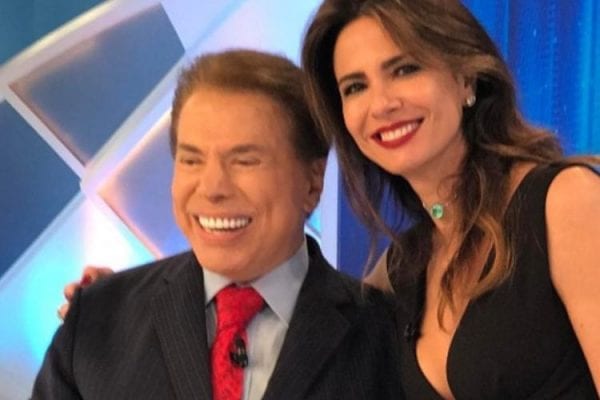 Silvio Santos e Luciana Gimenez (Foto: Reprodução)