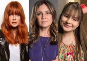 Marina Ruy Barbosa, Adriana Esteves e Sophia Valverde estão disputando prêmio. (Fot: Reprodução/Montagem)