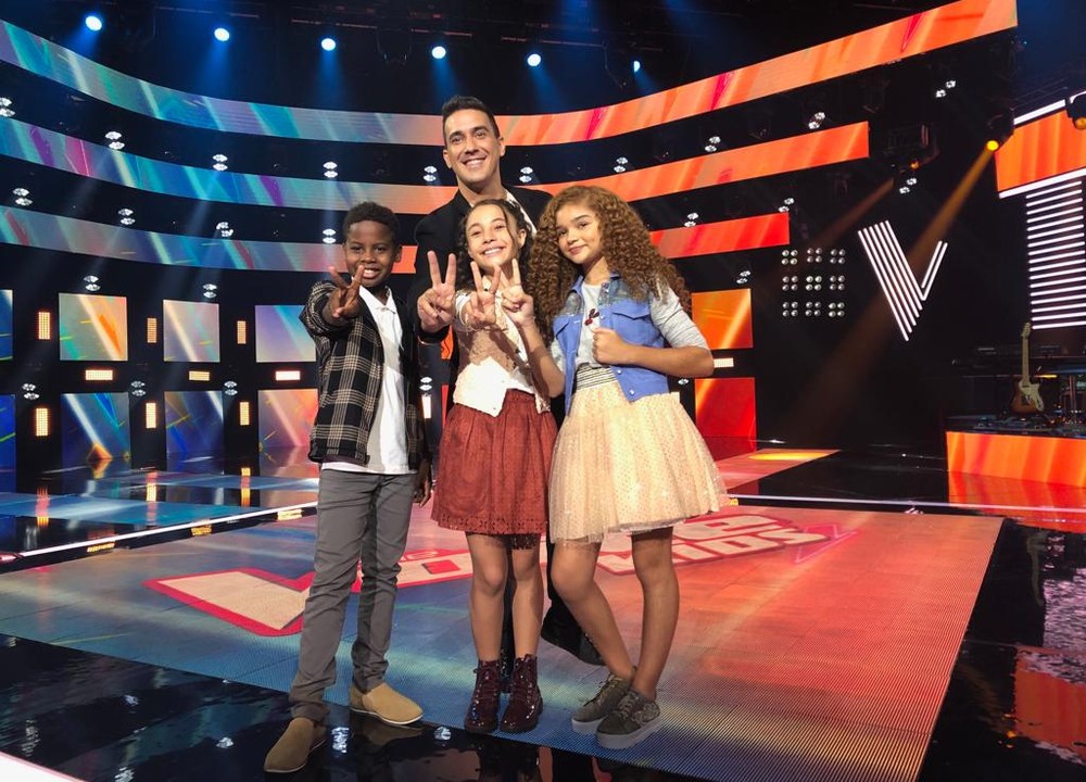 Jeremias, Luiza e Raylla são os finalistas do 'The Voice Kids' — (Foto: Paula Santos/Gshow)