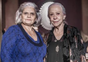 Jussara Freire e Fernanda Montenegro em A Dona do Pedaço da Globo (Foto: João Miguel Junior/TV Globo)