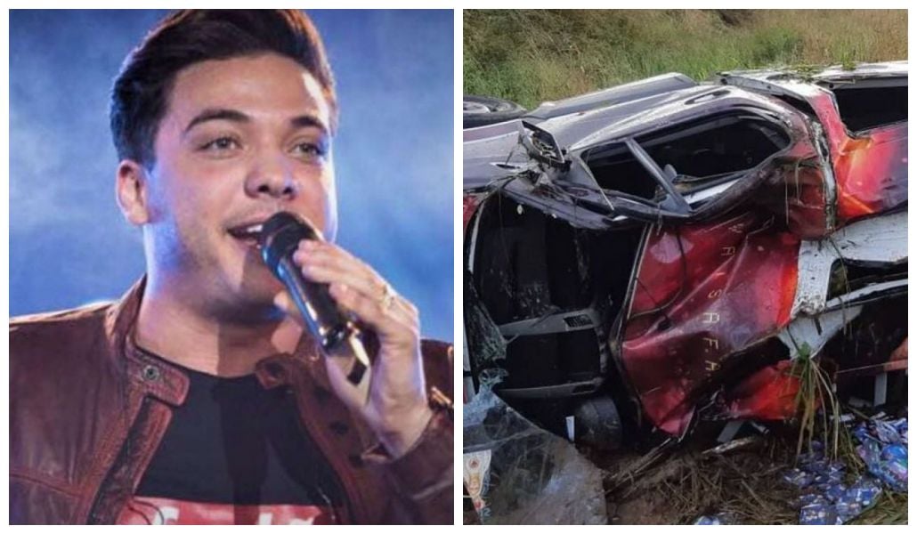 Carro de Wesley Safadão se envolve em gravíssimo acidente (Foto: Reprodução)
