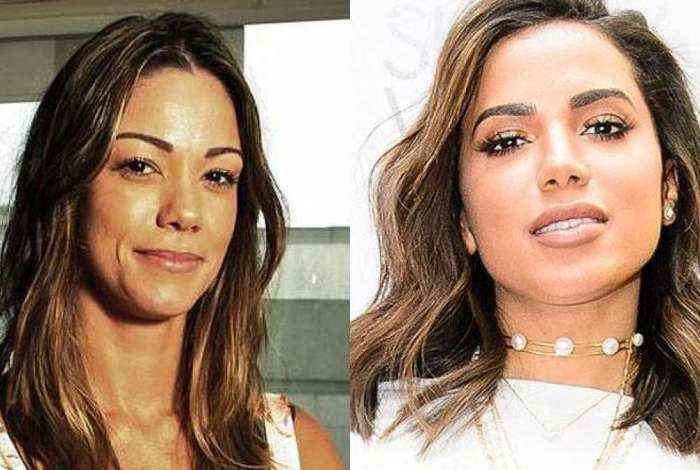 Kamilla Fialho e Anitta (Foto: Reprodução)