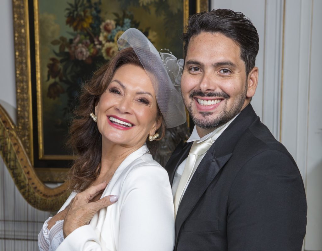 Ela ex-BBB e ele advogado, casal luta contra o preconceito por conta da diferença de idade. (Foto: Artur Meninea/ Gshow)