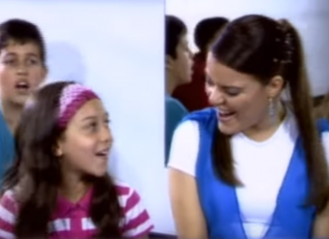 Clara Tannure fez parte da banda gospel Diante do Trono na infância (Reprodução/YouTube)