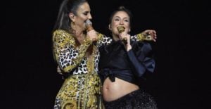 Claudia Leitte implorou pela ajuda de Ivete Sangalo (Foto: AgNews)