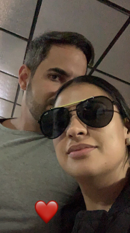 Kaká Diniz e a cantora Simone (Foto: Instagram)