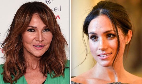 Lizzie Cundy e Meghan Markle (Foto: Reprodução)