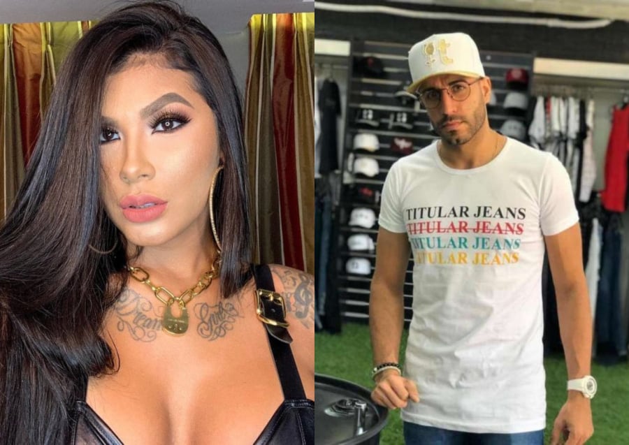 MC Pocahontas e o pastor Leonardo Sales (Foto Divulgação)
