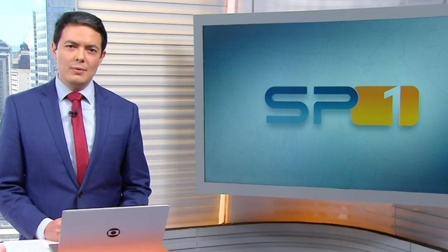 O jornalista Alan Severiano foi promovido na Globo (Foto: Reprodução/ Globo)