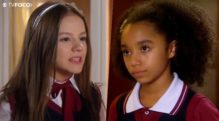 Filipa (Bela Fernandes) é uma verdadeira peste em As Aventuras de Poliana e irá prejudicar Kessya (Duda Pimenta) no SBT 