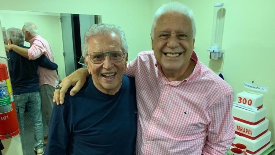 Carlos Alberto de Nóbrega e Antonio Fagundes (Foto: Divulgação)