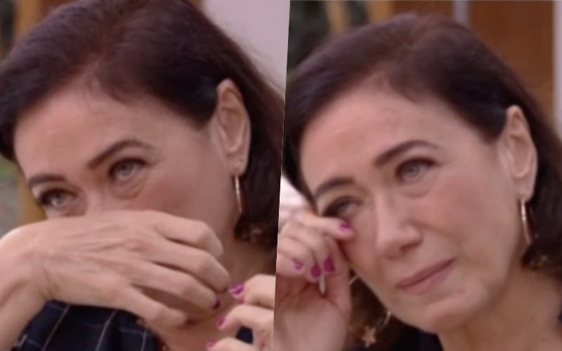 Ao vivo no Mais Você de Ana Maria Braga, Lilia Cabral se desespera: "Estou passando mal" Foto: Reprodução