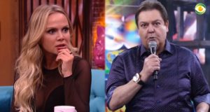 Eliana e Faustão (Foto: Divulgação)