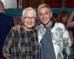Ellen DeGeneres e sua mãe (Foto: Reprodução)