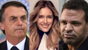 Bolsonaro, Fernanda Lima e Eduardo Costa (Foto: Montagem/ TV Foco)