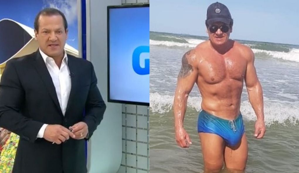 Apresentador Gilberto Ribeiro apresentava o "Balanço Geral PR" na Record; o comunicador foi chamado de "dotadão" e comparado ao Kid Bengala (Foto: Divulgação)