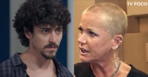 O ator de Verão 90 Jesuíta Barbosa e a apresentadora Xuxa se envolveram em briga e discussões recentemente (Foto: Montagem/TV Foco)