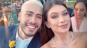 A ex-namorada do famoso cantor e funkeiro, Kevinho, Flávia Pavanelli foi pedida em casamento pelo empresário Junior Mendonza (Foto: Reprodução Instagram)