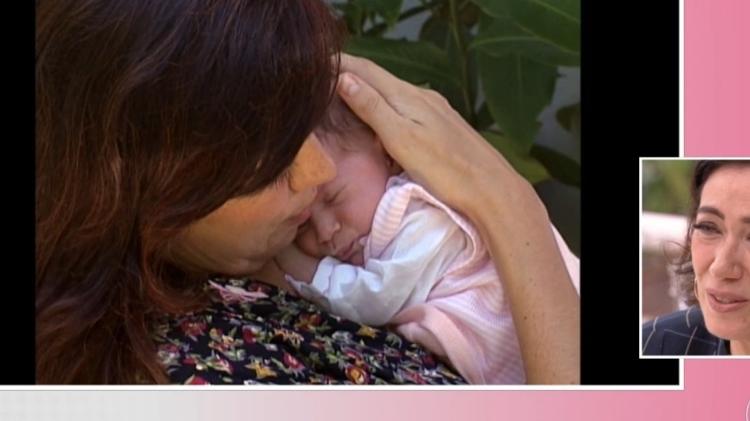 Ao vivo no Mais Você de Ana Maria Braga, Lilia Cabral se desespera: "Estou passando mal" Foto: Reprodução