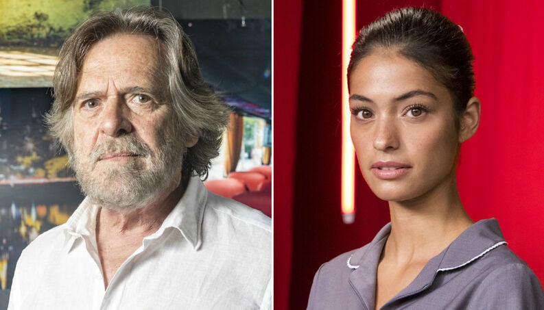 Otpavio e Edilene de A Dona do Pedaço (Foto: Divulgação)