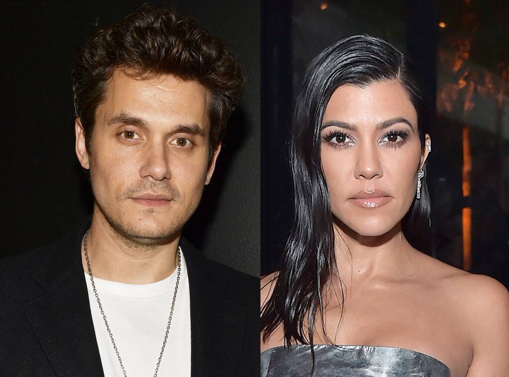 John Mayer e Kourtney Kardashian (Foto: Reprodução)