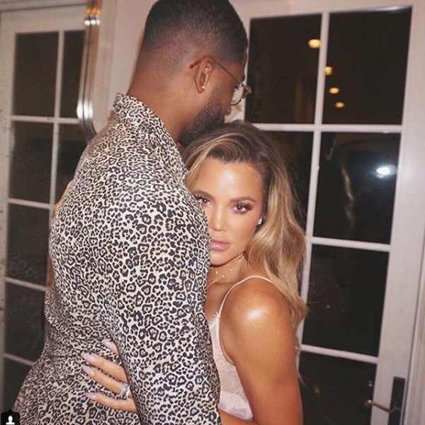 Khloé Kardashian e Tristan Thompson (Foto: Reprodução)
