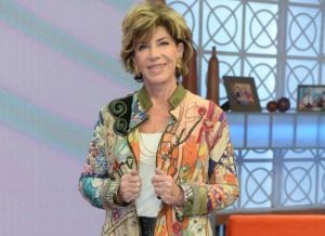 Silvia Poppovic durante uma coletiva de imprensa (Foto: Francisco Cepeda/AgNews)