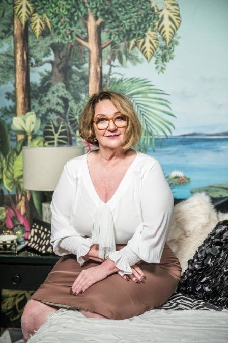 Ellen (Rosane Gofman), em A Dona do Pedaço (Foto: João Miguel Junior/ Globo/ Divulgação)