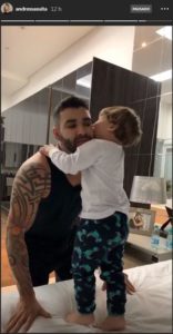 Stories Andressa Suita - Gusttavo Lima e Gabriel