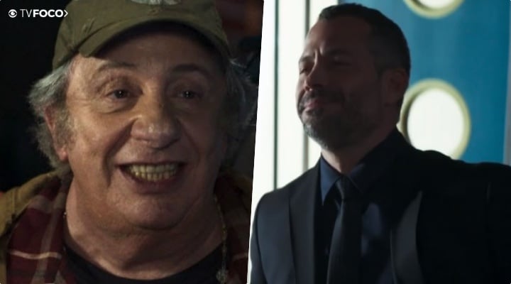 Paralelos de A Dona do Pedaço com Agno (Malvino Salvador) e Eusébio (Marco Nanini) na Globo