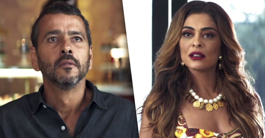 Maria da Paz e Amadeu terão briga feia em A Dona do Pedaço (Foto:  Montagem)