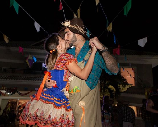 Anitta e Pedro Scooby em Arraial da Anitta (Foto: Reprodução/ Instagram) Anitta e Pedro Scooby em Arraial da Anitta (Foto: Reprodução/ Instagram)