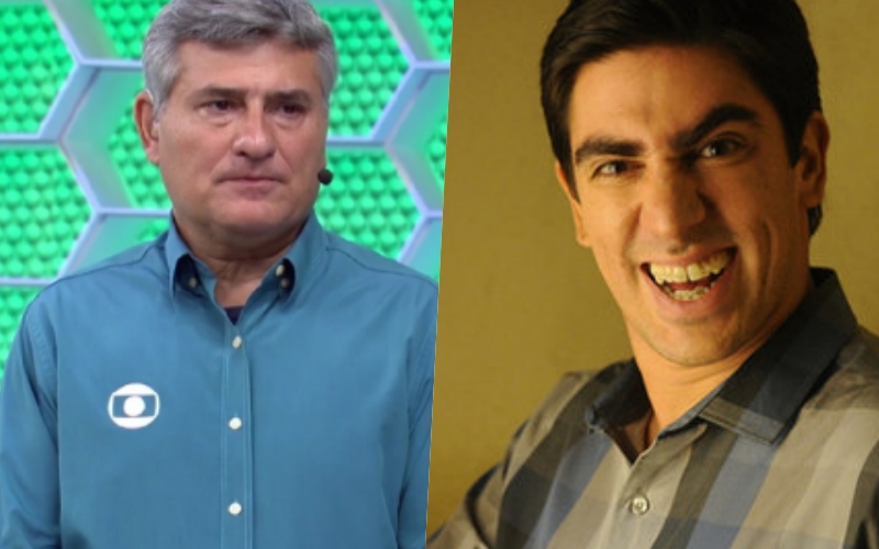 Marcelo Adnet humilha Cléber Machado na Globo e apresentador se mostra extremamente chateado com a saia justa Foto: Reprodução