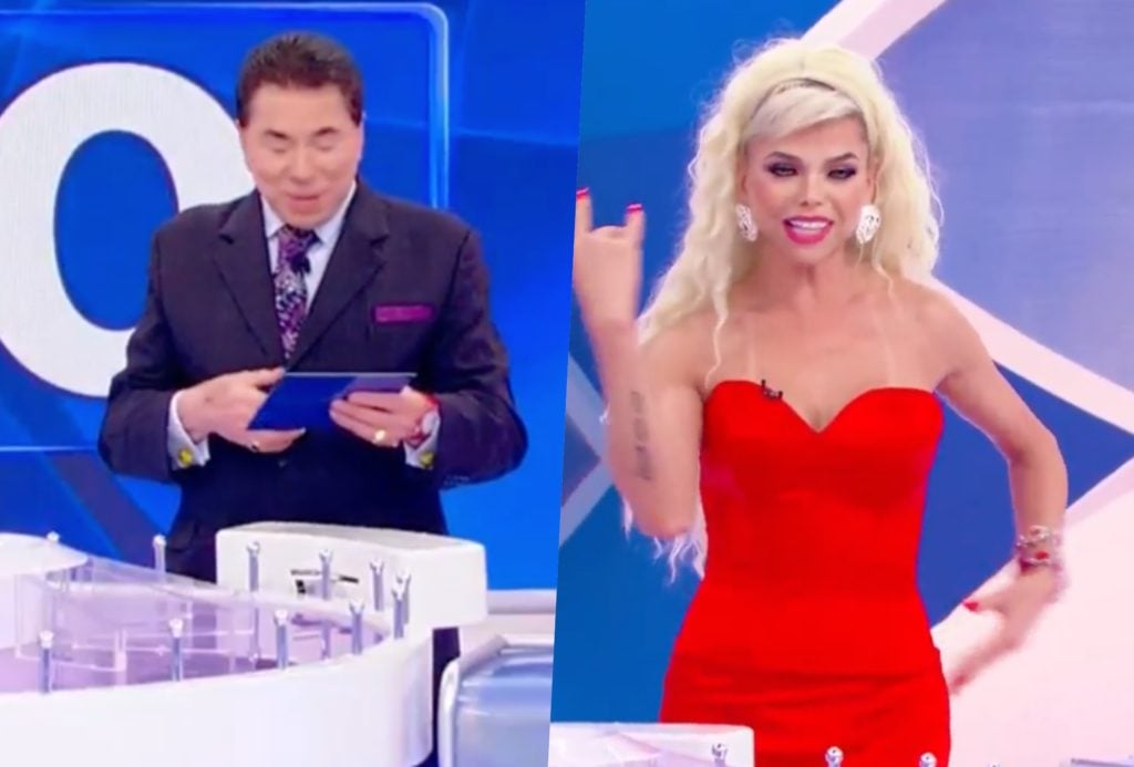 Léo Aquila esteve no Programa Silvio Santos e pediu para ficar no lugar de contratados da emissora
