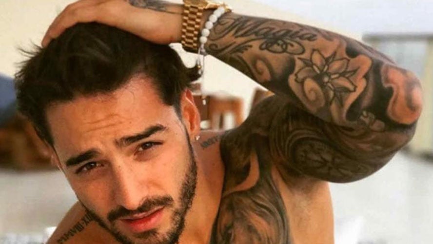 O cantor Maluma deu o que falar com uma publicação que fez em sua rede social Instagram (Foto: Reprodução)
