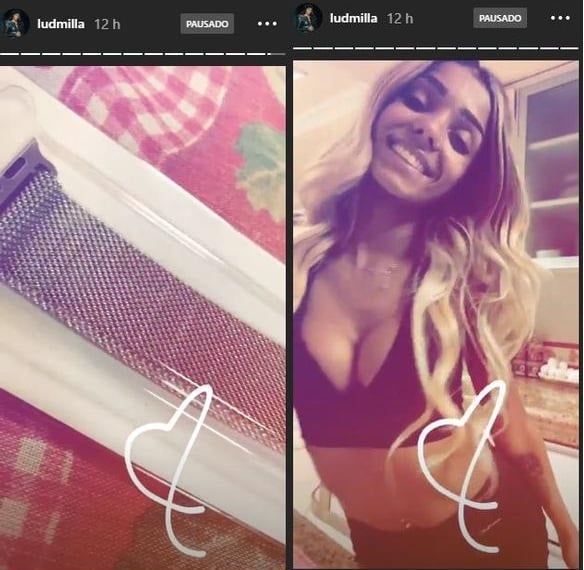 Presente recebido por Ludmilla da namorada (Foto: Reprodução/ Instagram)