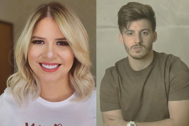 Marília Mendonça ajudou Gabriel Smaniotto após descobrir que ele cantava para uma plateia vazia (Foto: Reprodução)