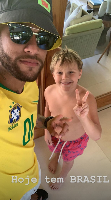 Neymar Jr. e seu filho (Foto: Reprodução/ Instagram) Neymar Jr. e seu filho (Foto: Reprodução/ Instagram)