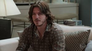 Quinzinho (Caio Paduan) em Verão 90 na Globo (Foto: Reprodução/Globo)