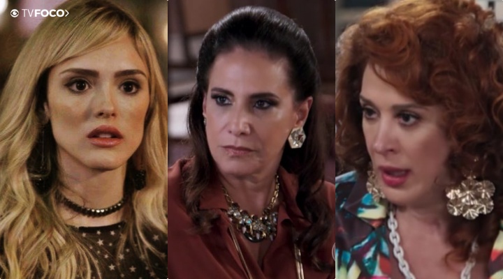 Manu (Isabelle Drummond) enfrenta Mercedes (Totia Meireles) e Lidi faz confissão na Globo de Verão 90