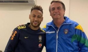 Neymar é um dos maiores apoiadores de Jair Bolsonaro