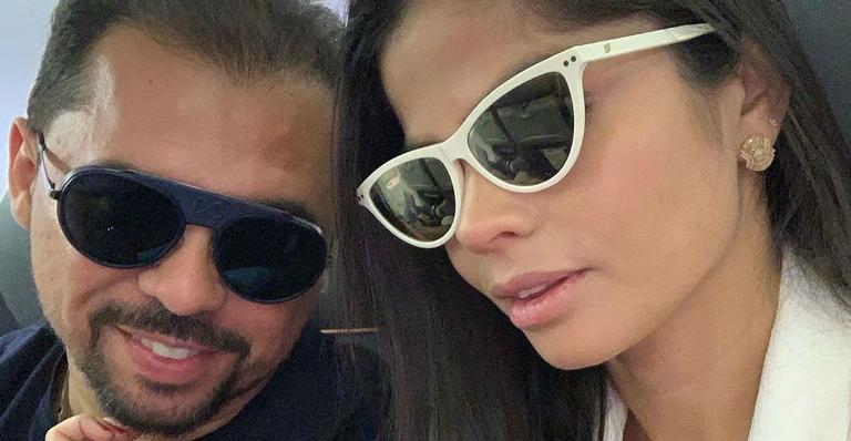 Xand Avião e sua esposa (Foto: Divulgação)