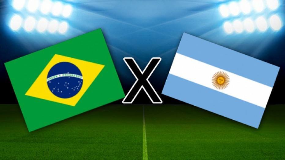 Brasil entra em campo contra a Argentina disputando uma vaga na final da Copa América (Foto: Reprodução)