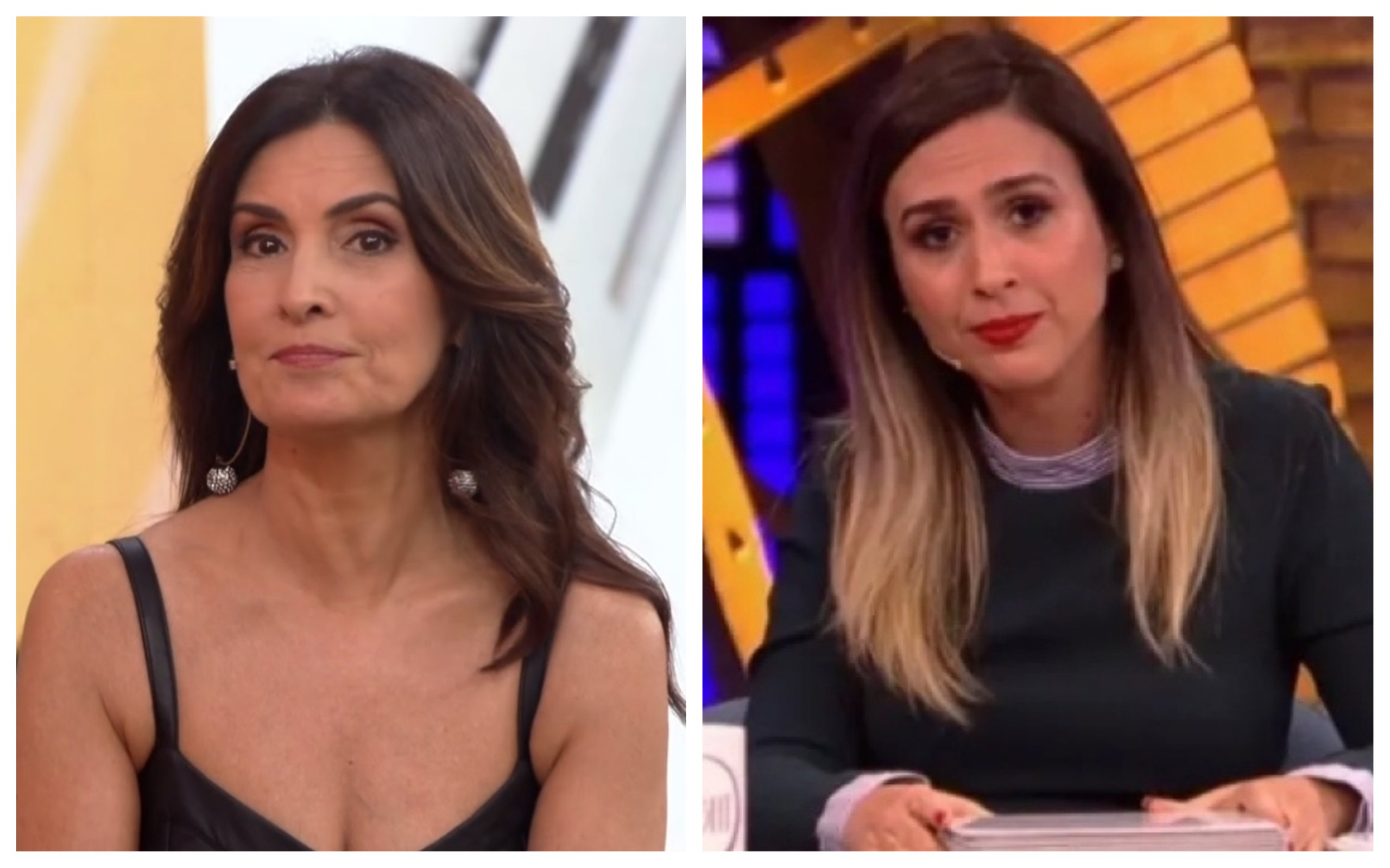 Fátima Bernardes e Tatá Werneck se envolveram em uma grande polêmica após beijo na boca (Foto: Divulgação)