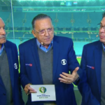 Galvão Bueno narrou o jogo de Brasil x Argentina pela semi-final da Copa América 2019 (Foto: Reprodução)