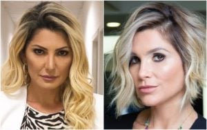 A atriz da Globo, Flávia Alessandra mostrou que não está nenhum pouco abalada pela vitória de sua rival, Antonia Fontenelle (Foto: Montagem)