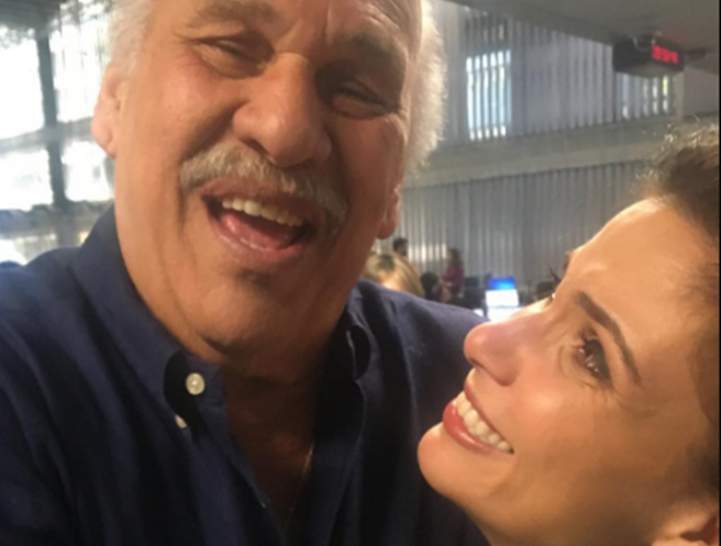 Márcio Canuto e Sabina Simonato, jornalistas da Globo (Foto: Reprodução/Instagram)